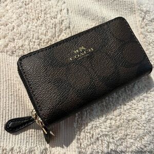 Coach Dark Brown Chain Purse